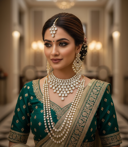 Opulent Diamond Bridal Statement Set