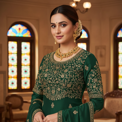Regal Heritage Gold Necklace Set