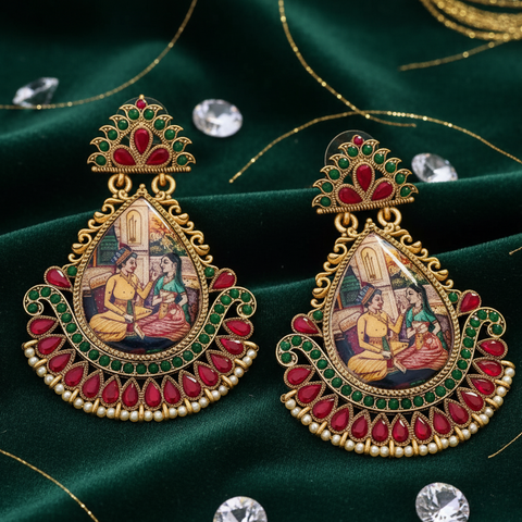 Traditional Tribe Cultural Earrings