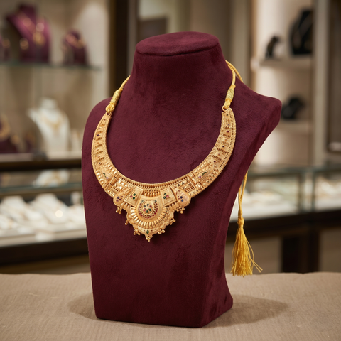 Heritage Gold Temple Necklace